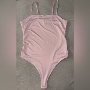 EUC Baby Pink Cami Bodysuit